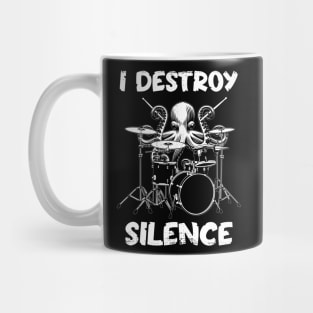 I destroy Silence - Octopus Mug